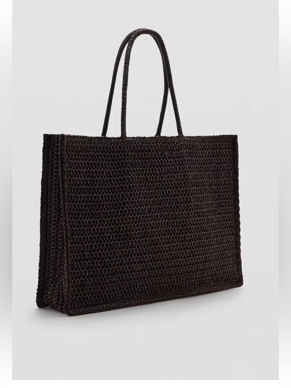 MANGO NATURAL-FIBER TOTE BAG